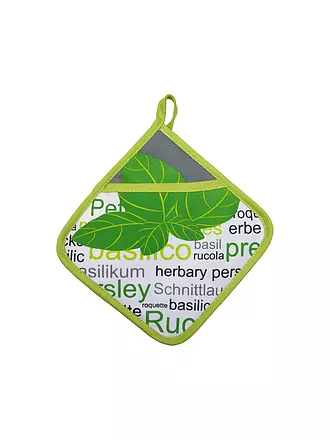 STUCO | Topflappen mit Eingriff 20x20cm Herbary | 